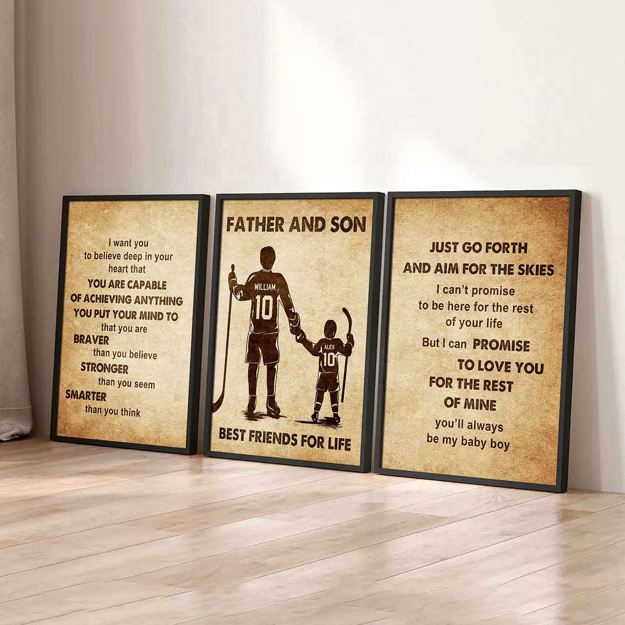 Combo 3 DRB Poster Canvas Just Go Forth And Aim For The Skies - It's Not About Being Better Than Someone Else It's About Being Better Than You Were The Day Before