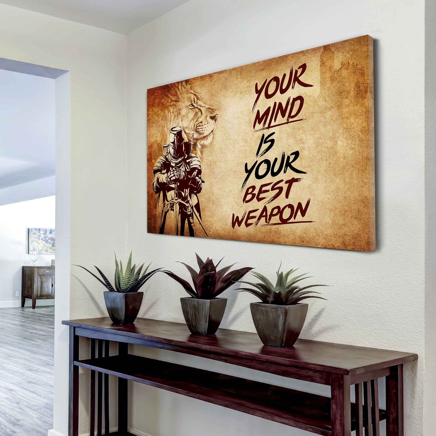 DRB Poster Canvas Your Mind Is Your Best Weapon Best Gift