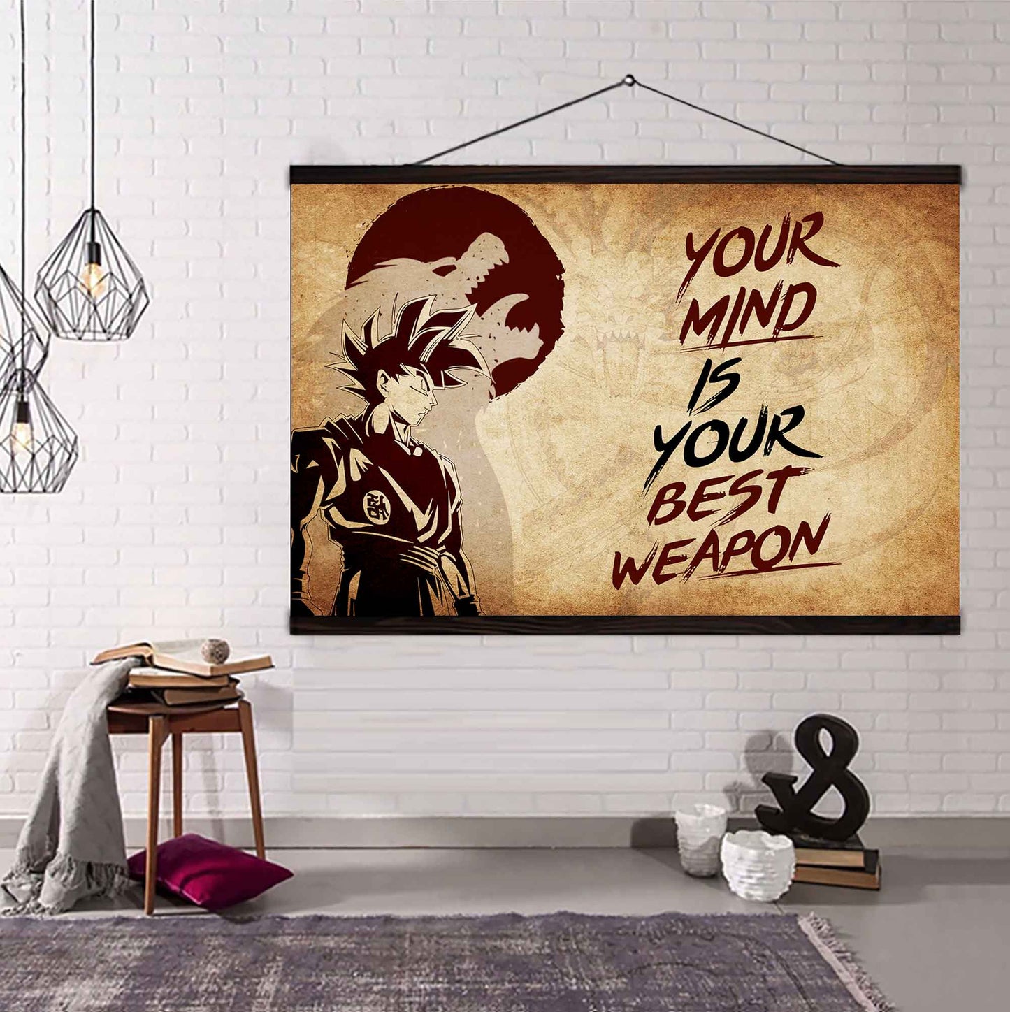 DRB Poster Canvas Your Mind Is Your Best Weapon Best Gift