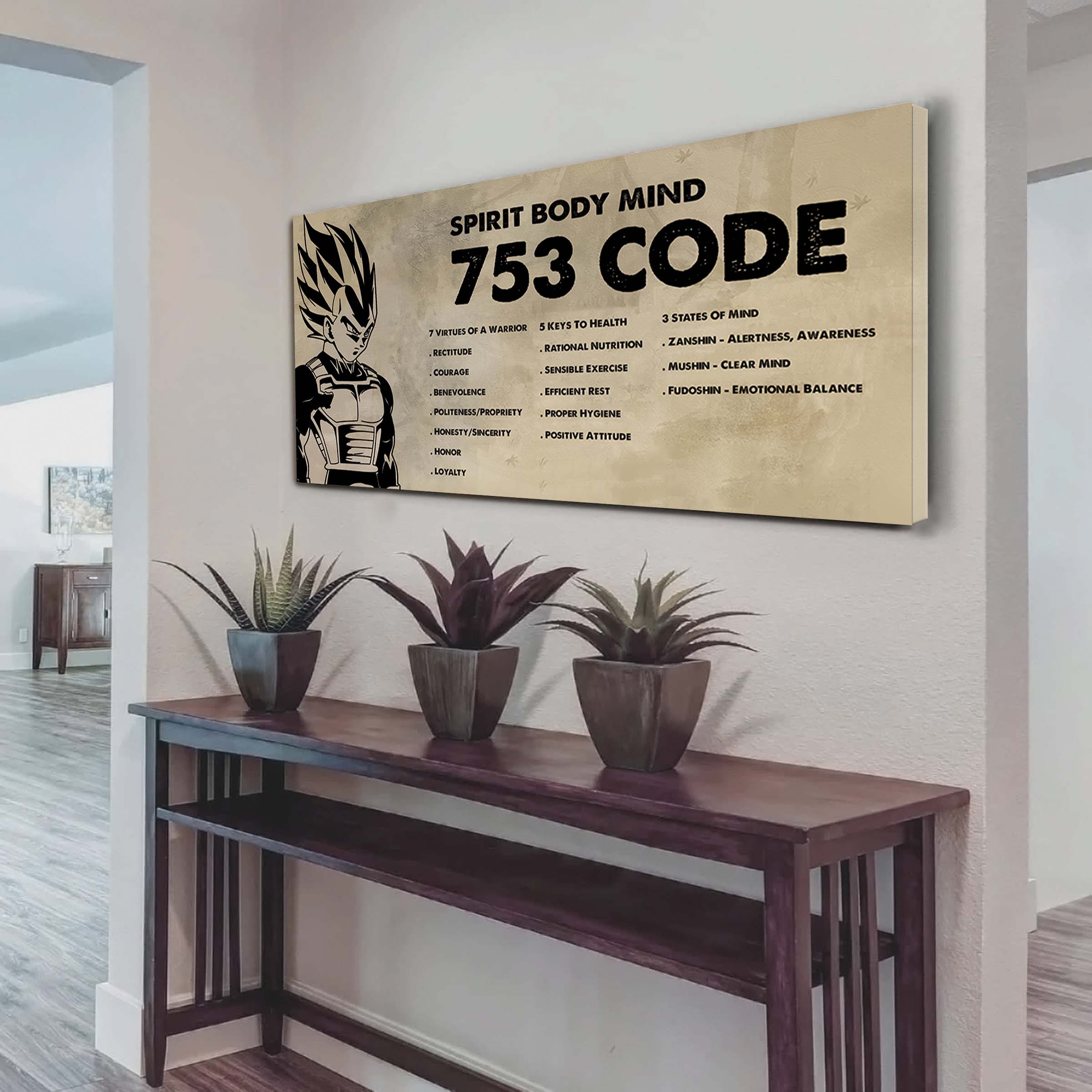 VG Horizontal Poster Canvas 7 5 3 Code