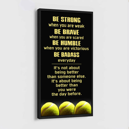 Soccer Be Strong-It is not About Being Better Than Someone Else It is about being better than you were the day before.