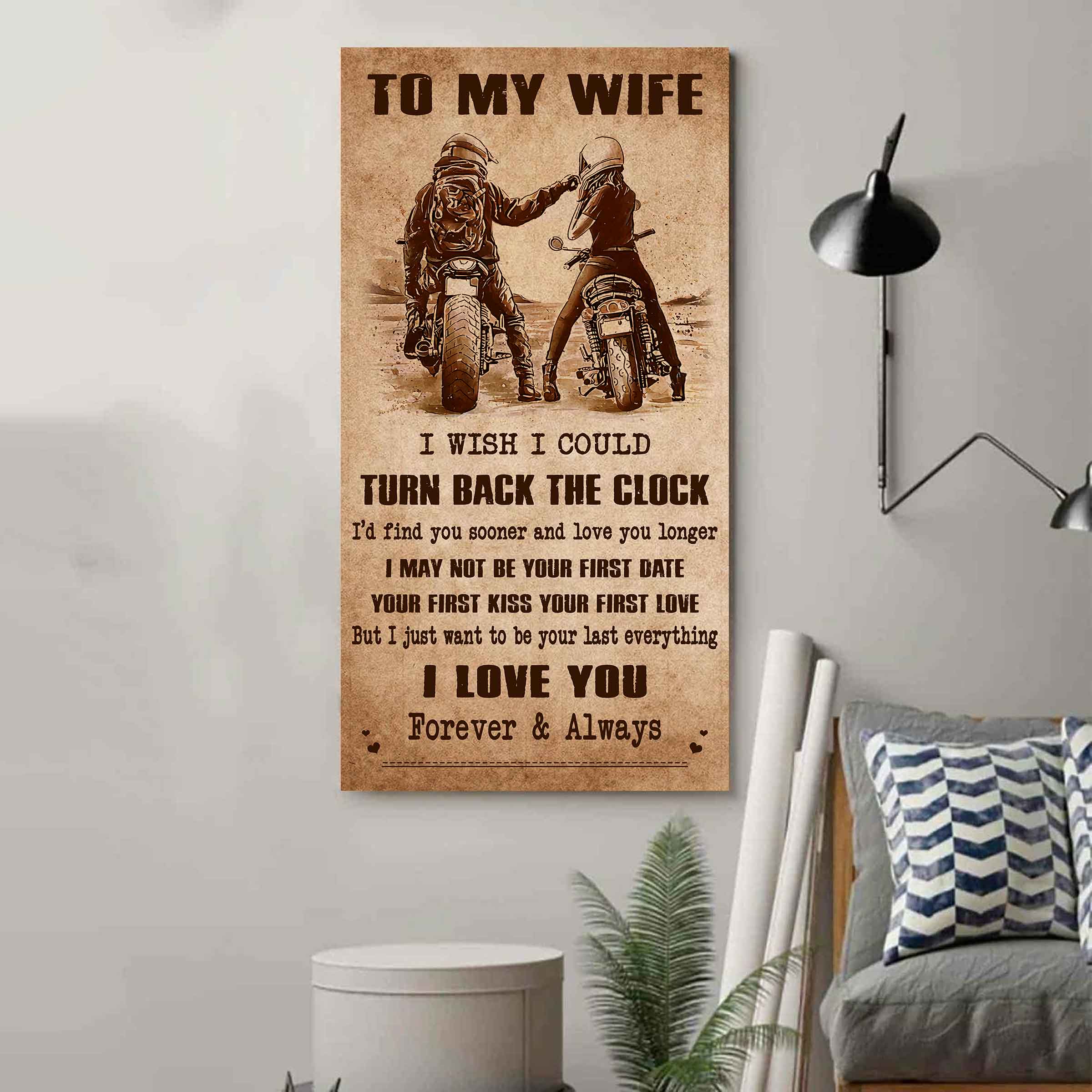 Samurai Poster Canvas To My Wife If I Could Give You One Thing In Life - How Special You Are To Me Gift For Your Wife