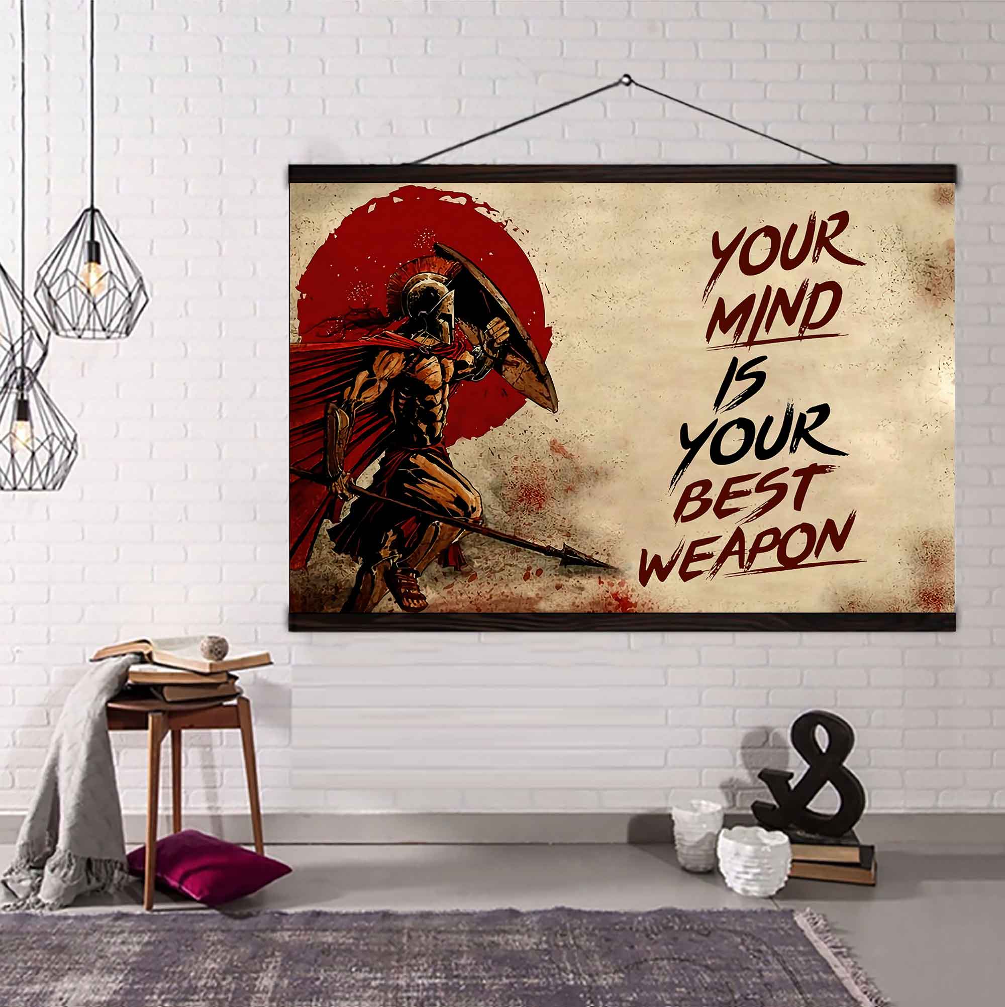 DRB Poster Canvas Your Mind Is Your Best Weapon Best Gift