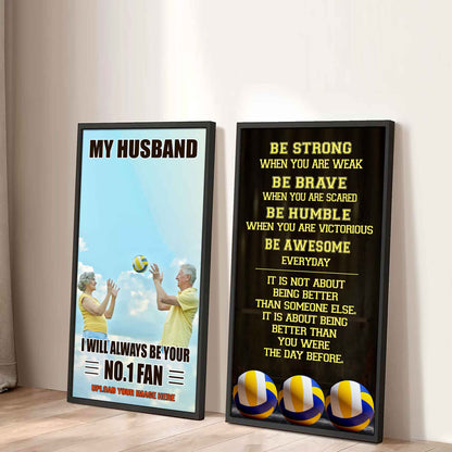 Old Sport Couple To My Husband Be Strong When You Are Weak Be Badass Everyday Set 2 Canvas Wall Art