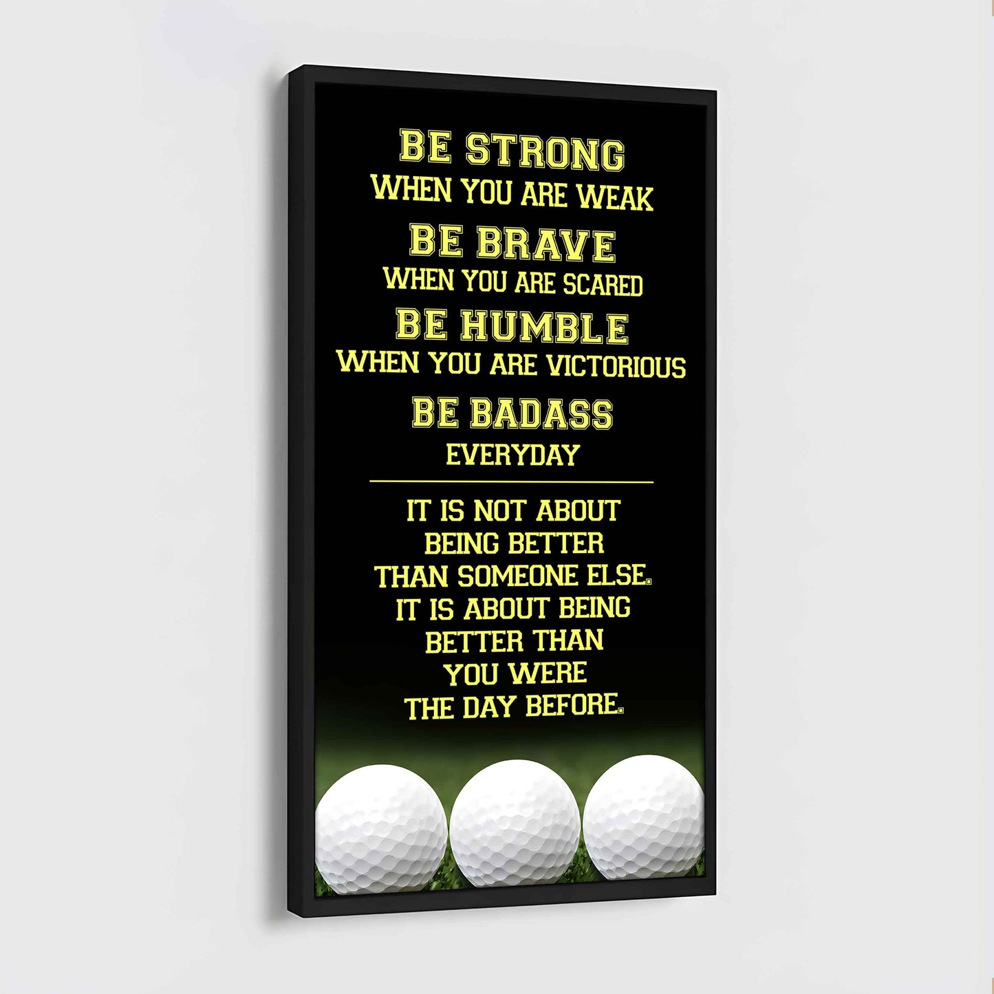 Soccer Be Strong-It is not About Being Better Than Someone Else It is about being better than you were the day before.