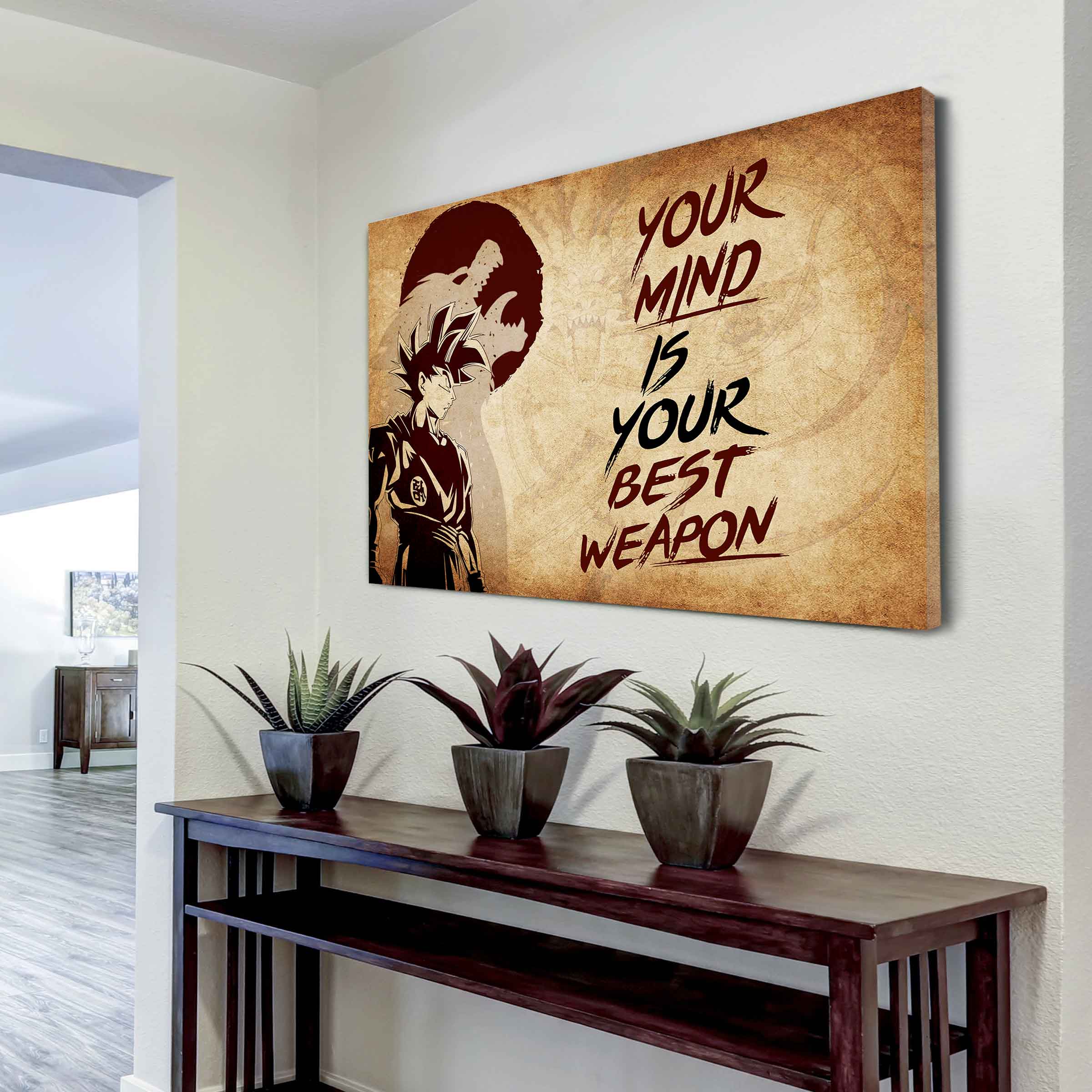 DRB Poster Canvas Your Mind Is Your Best Weapon Best Gift