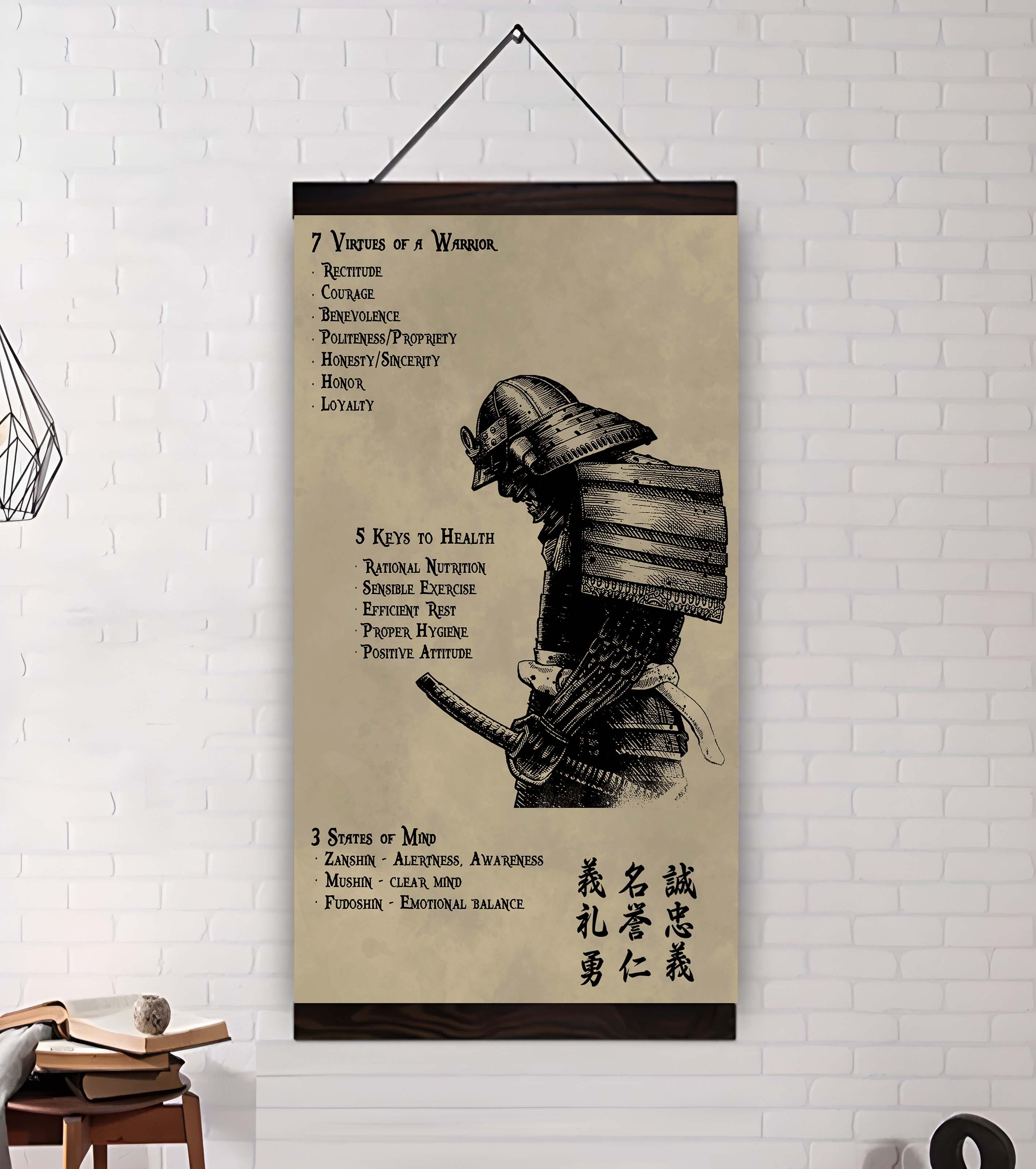 Samurai 7 5 3 Code  New Vertical Poster Canvas Wall Art (VER2)