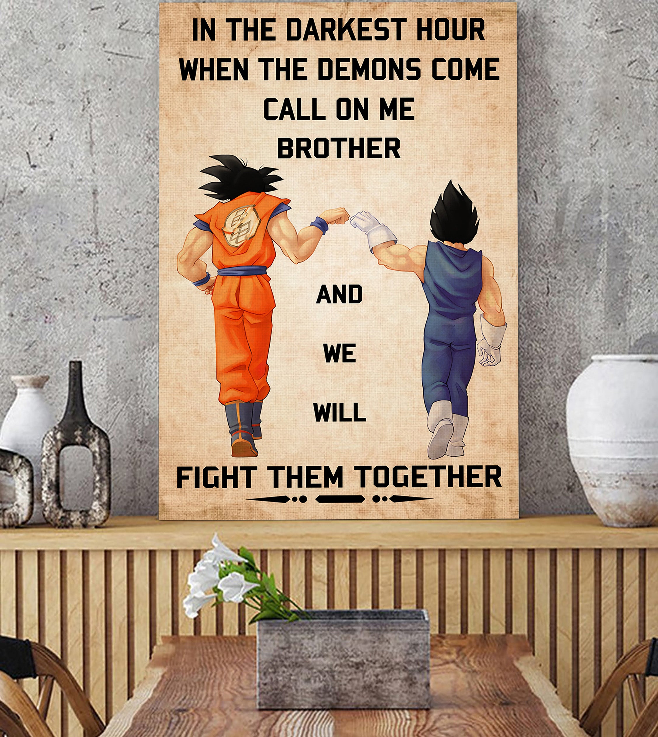 New canvas Call on me brother gift for your friend your brothers