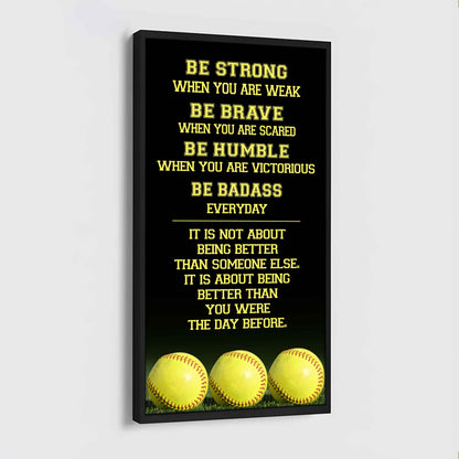 Soccer Be Strong-It is not About Being Better Than Someone Else It is about being better than you were the day before.