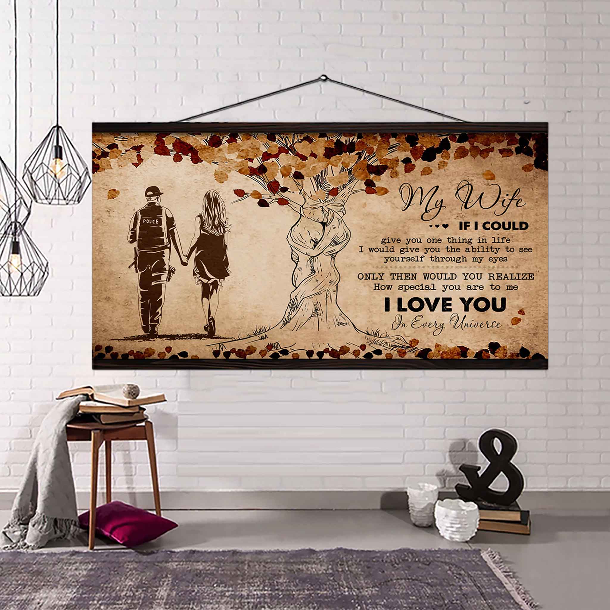 Samurai Poster Canvas To My Wife If I Could Give You One Thing In Life - How Special You Are To Me Gift For Your Wife