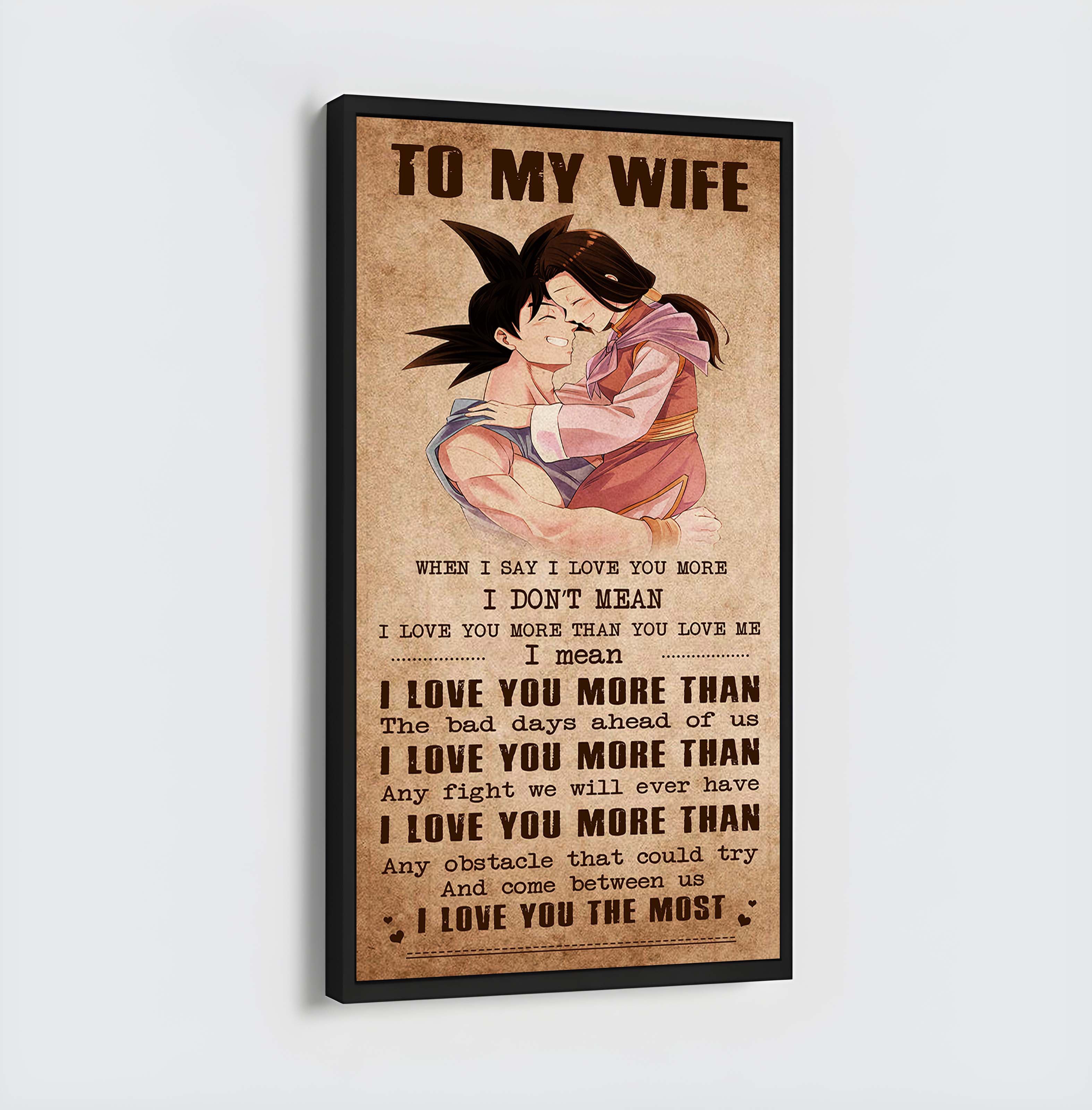 VGT-Valentine gifts-Husband to Wife-When I say i love you more