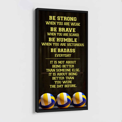 Soccer Be Strong-It is not About Being Better Than Someone Else It is about being better than you were the day before.