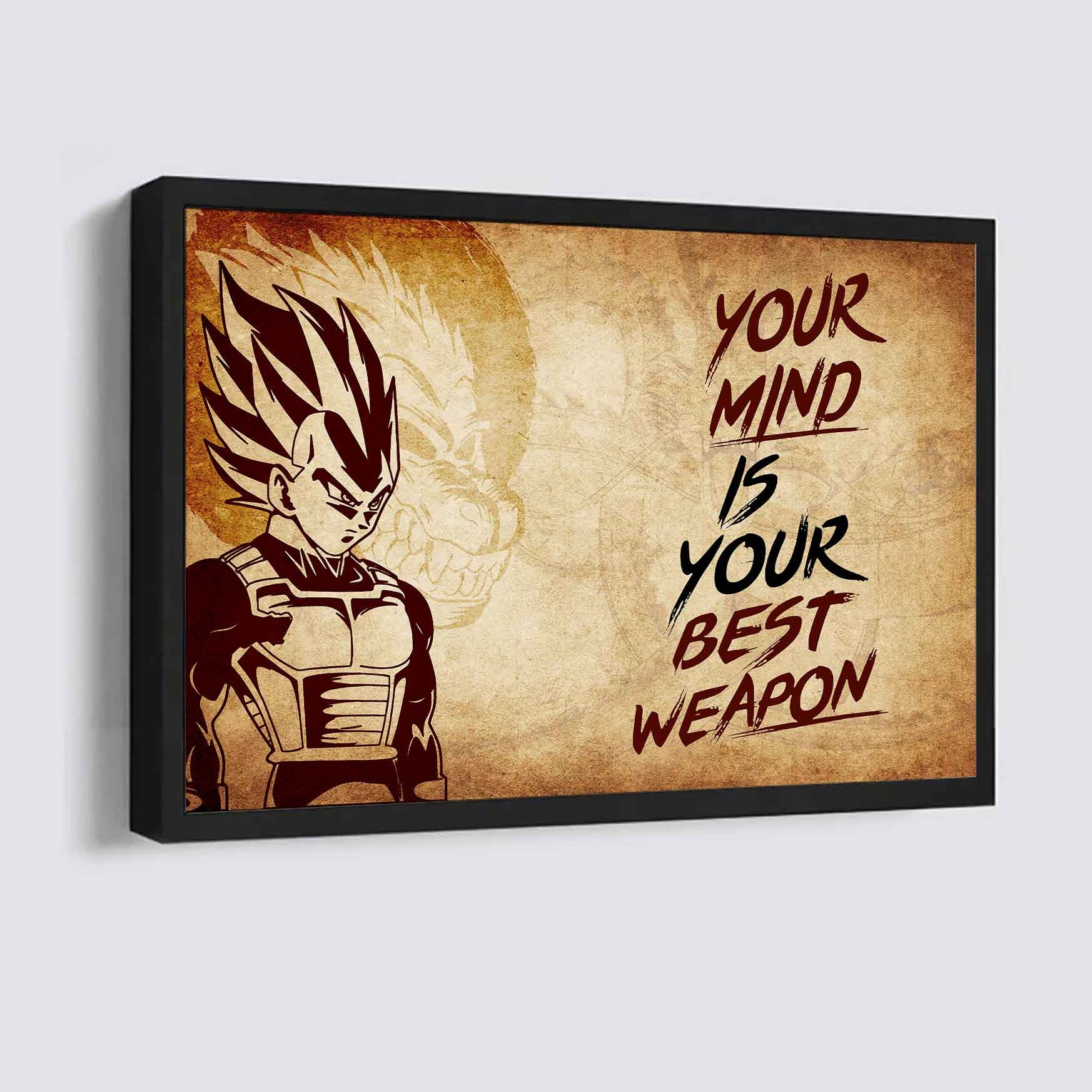 DRB Poster Canvas Your Mind Is Your Best Weapon Best Gift