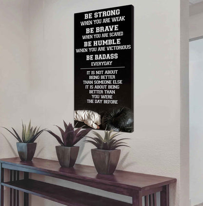Soccer Be Strong-It is not About Being Better Than Someone Else It is about being better than you were the day before.