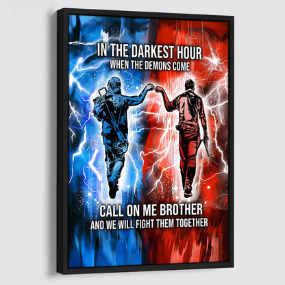 Canvas call on me brother