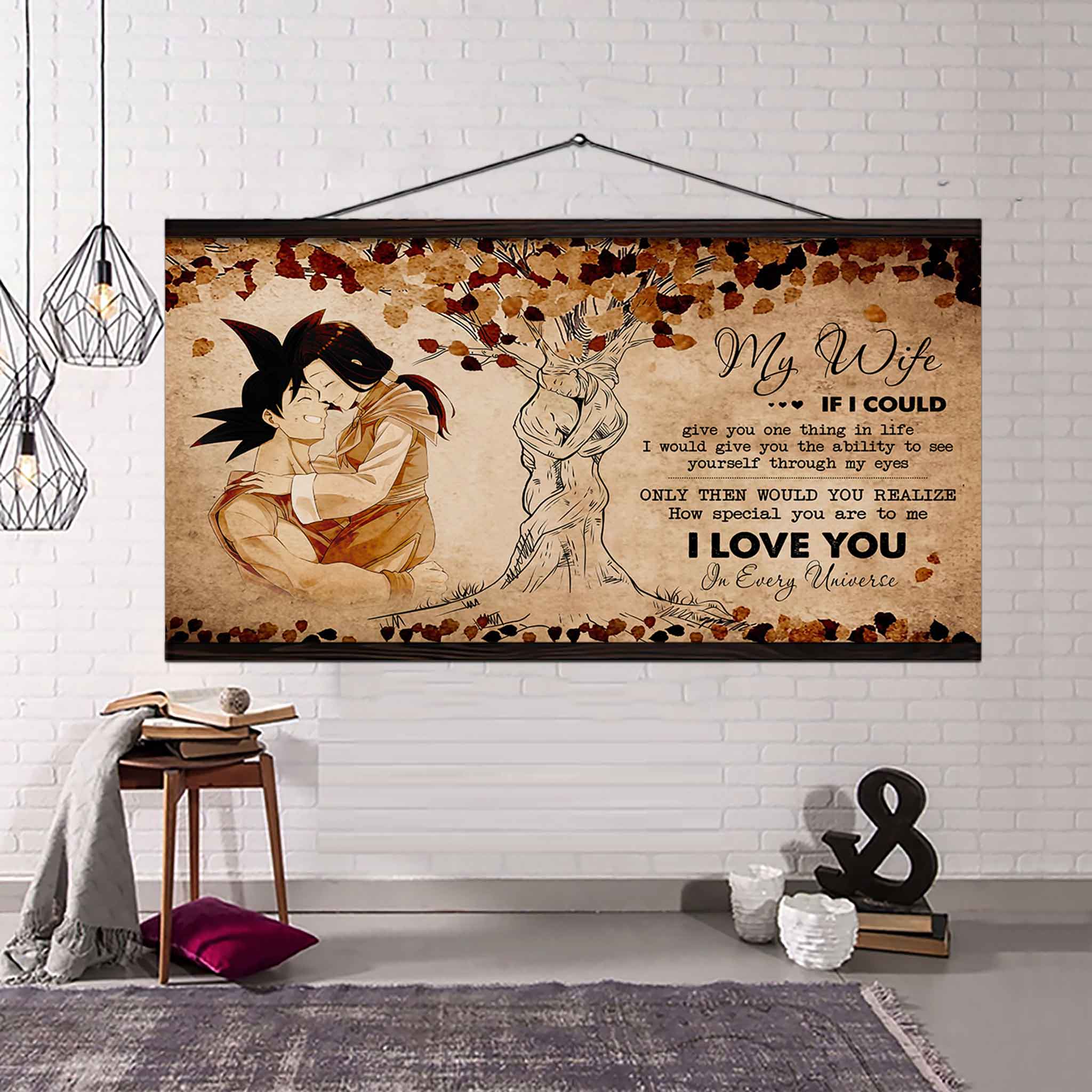 Samurai Poster Canvas To My Wife If I Could Give You One Thing In Life - How Special You Are To Me Gift For Your Wife