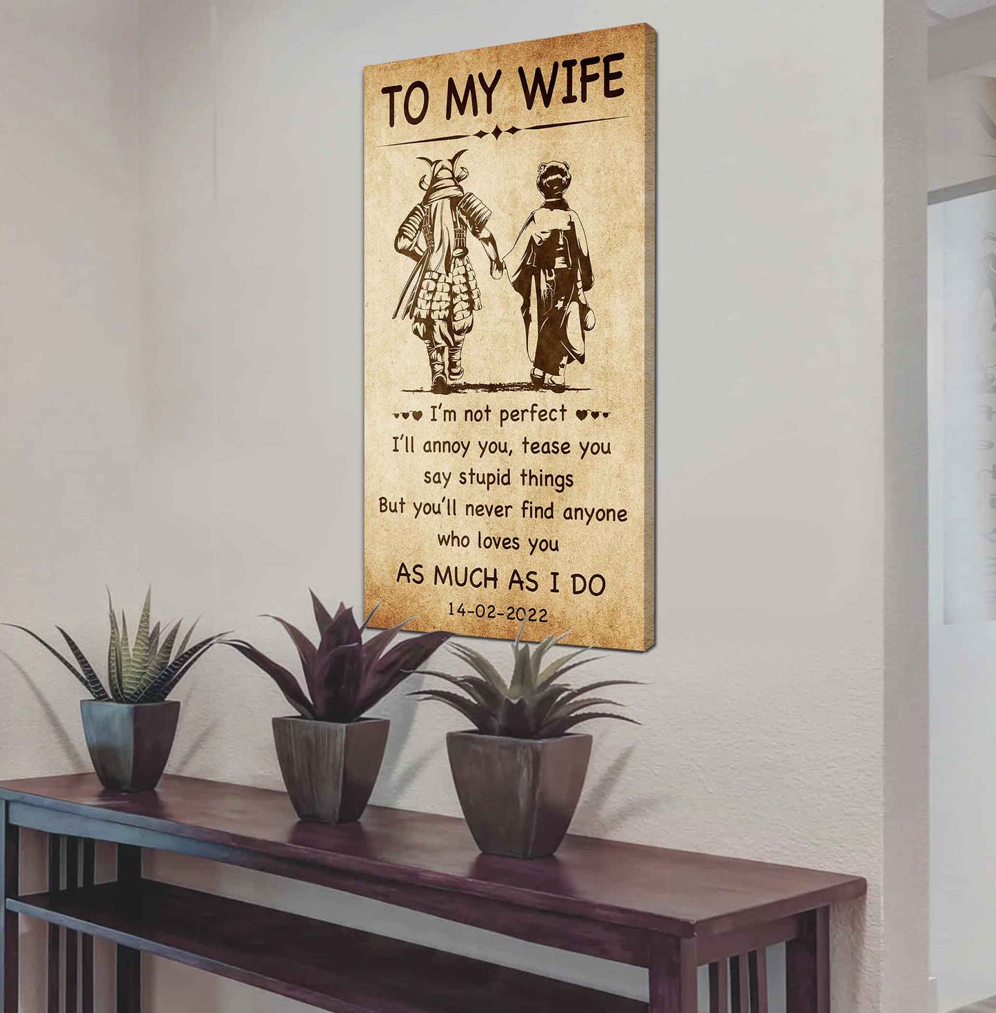Family Poster Canvas You Are Braver Than You Believe - I Am Not Perfect