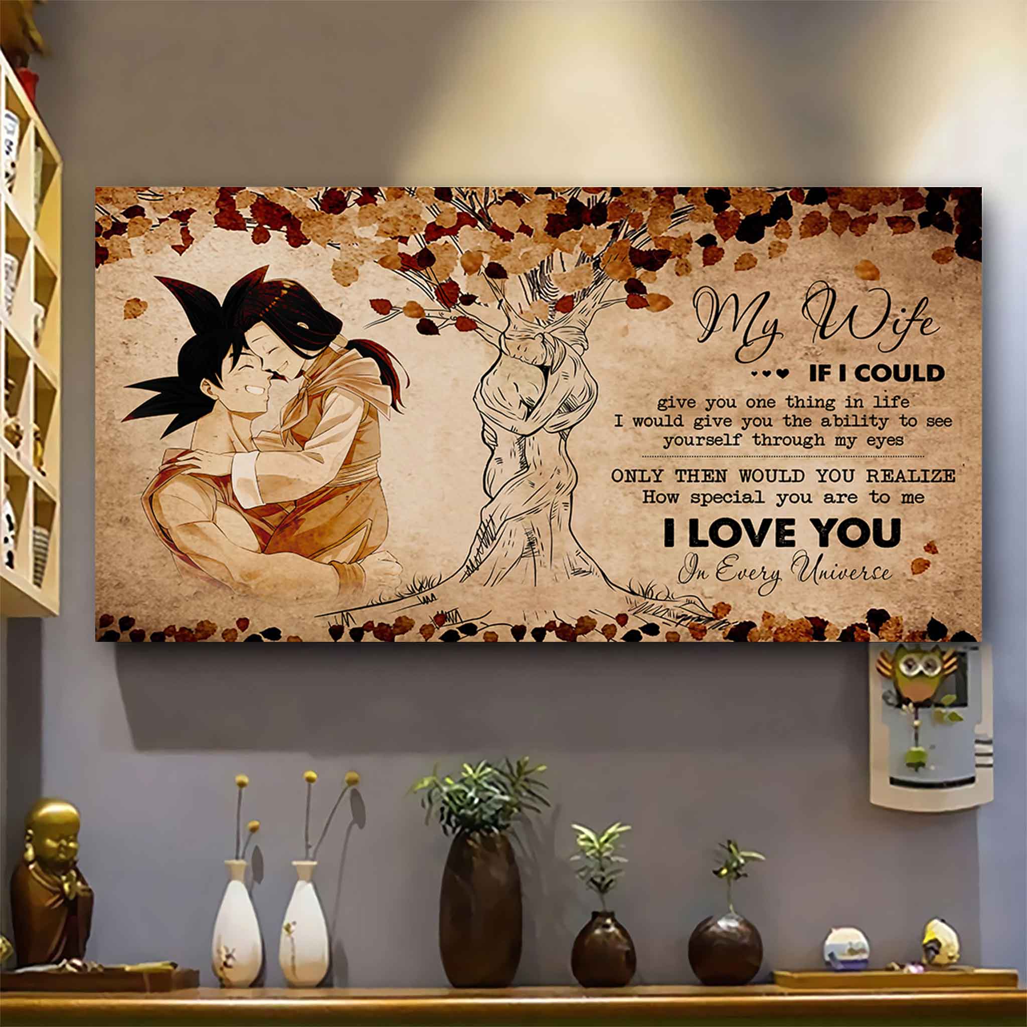 Samurai Poster Canvas To My Wife If I Could Give You One Thing In Life - How Special You Are To Me Gift For Your Wife