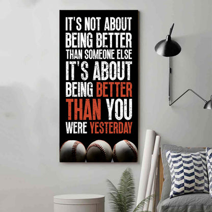 Soccer It is not About Being Better Than Someone Else It is about being better than you were the day before.