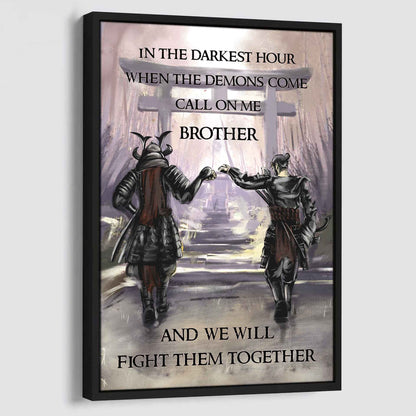 Canvas call on me brother