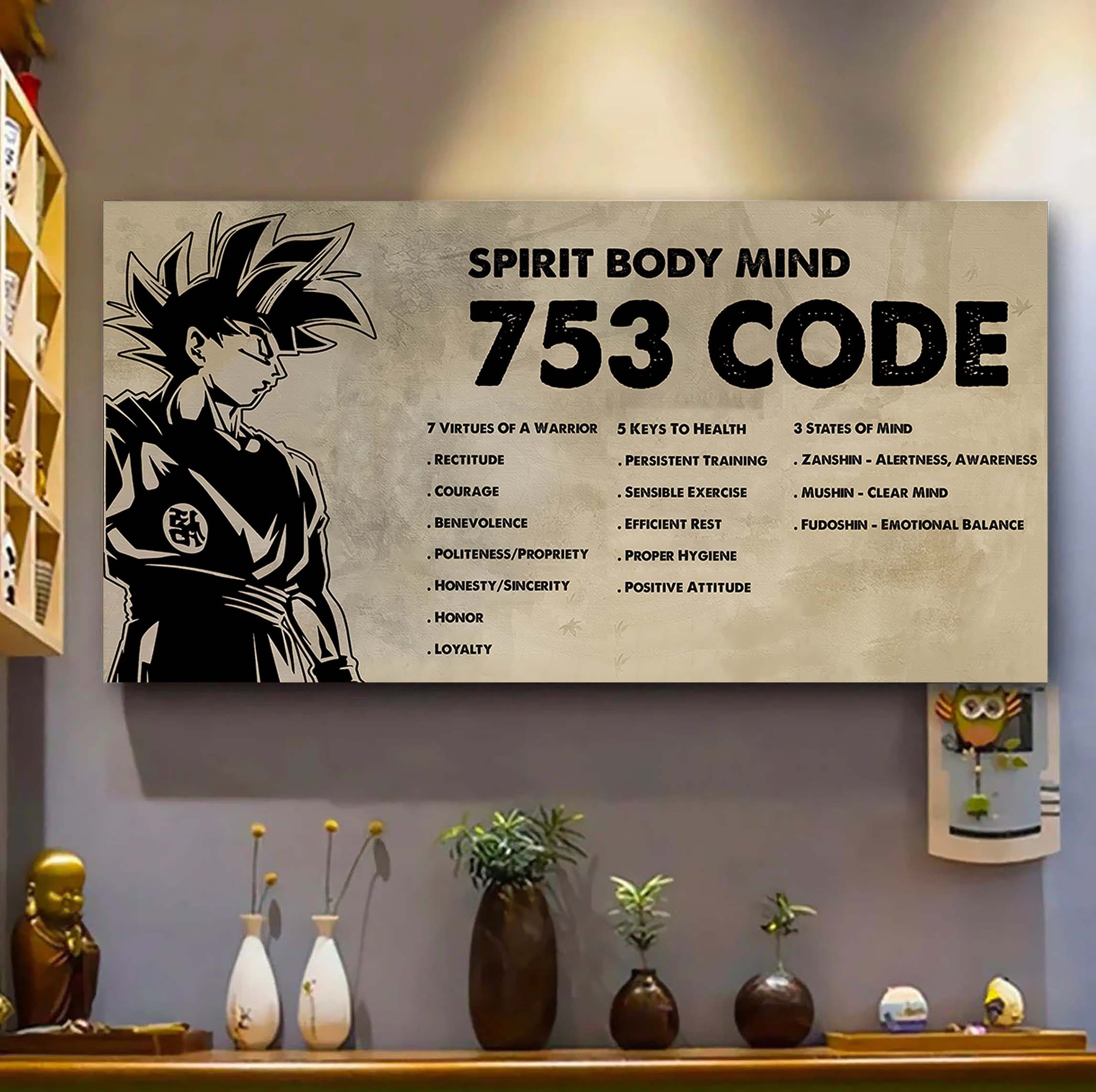 GK Horizontal Poster Canvas 7 5 3 Code