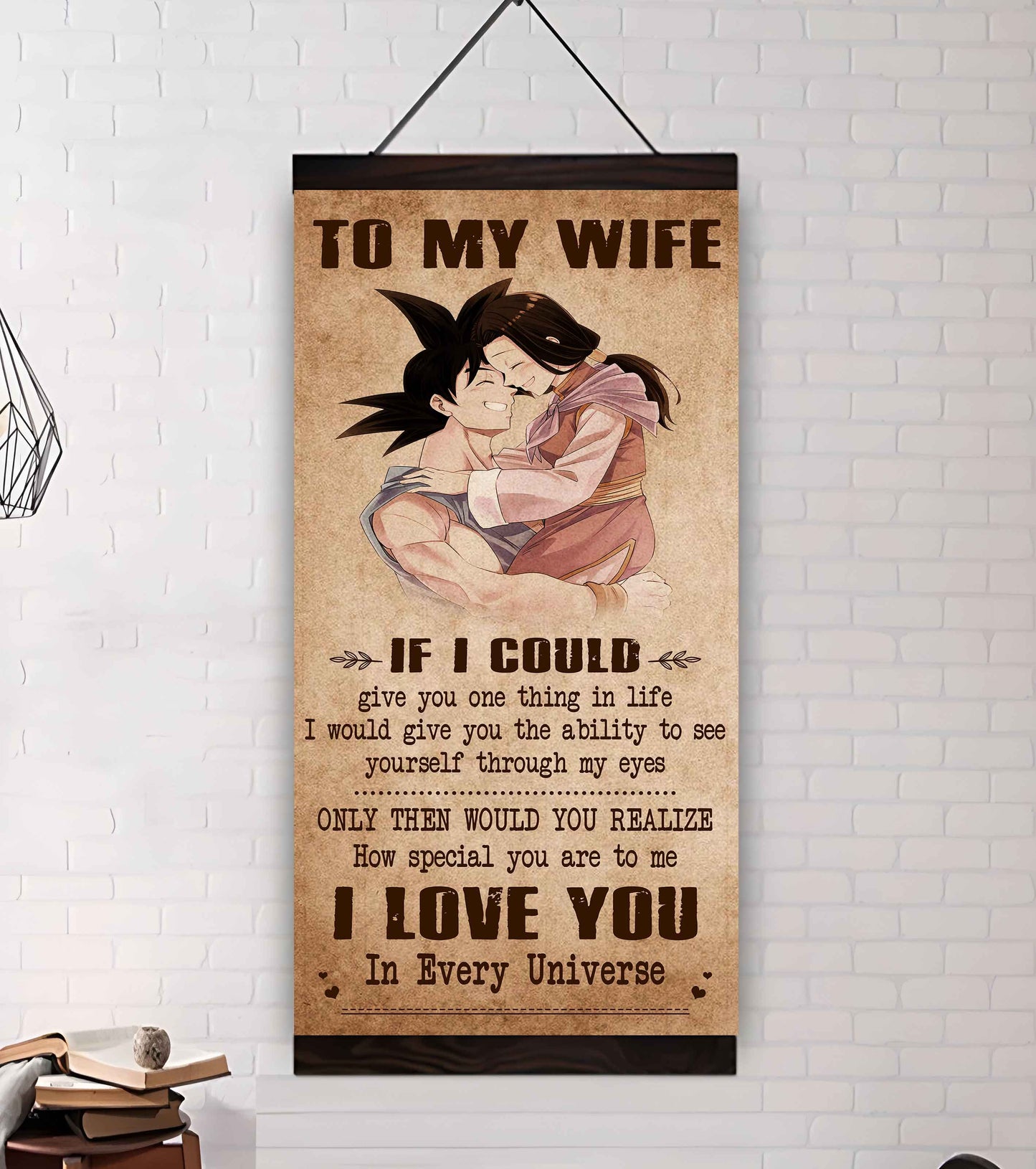 Samurai Poster Canvas To My Wife If I Could Give You One Thing In Life - How Special You Are To Me Gift For Your Wife