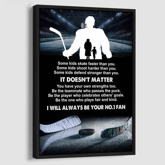 Sport Poster American Football Canvas Be The One Who Plays Fair And Kind I Will Always Be Your No1 Fan Gift For Your Kid Xmas Gift From Grandpa And Grandma
