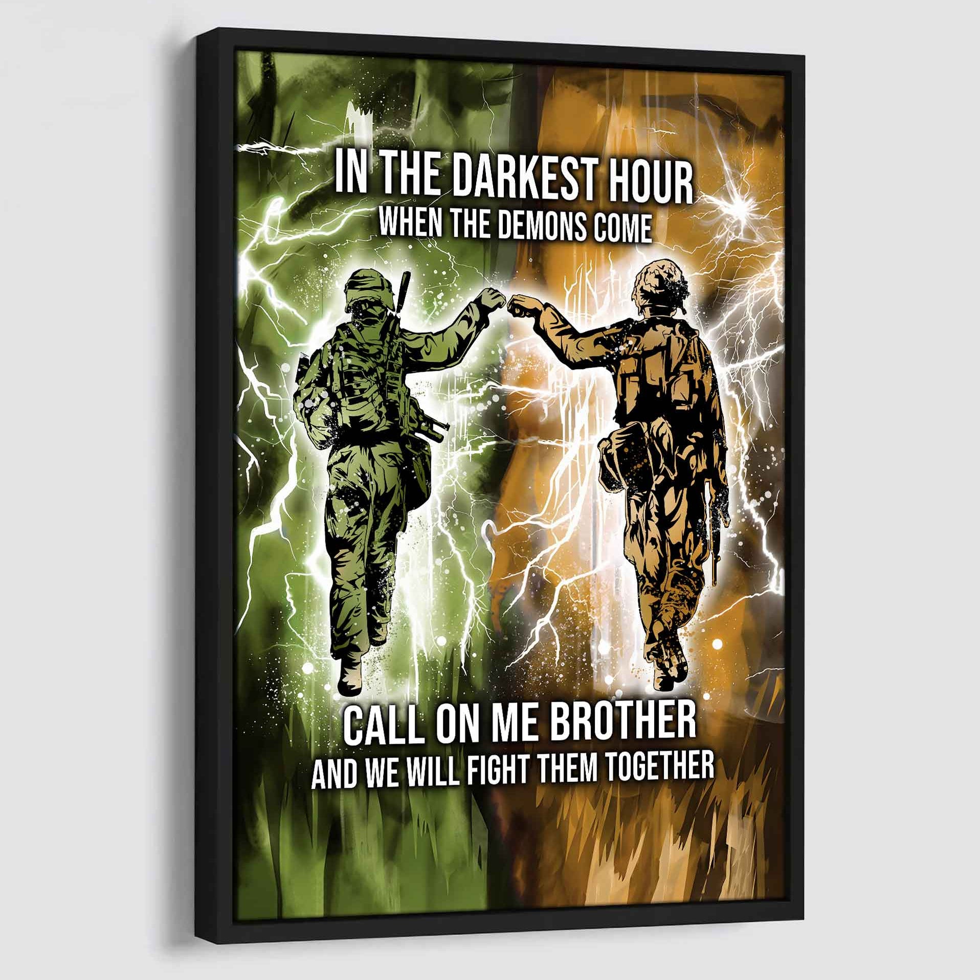 Canvas call on me brother