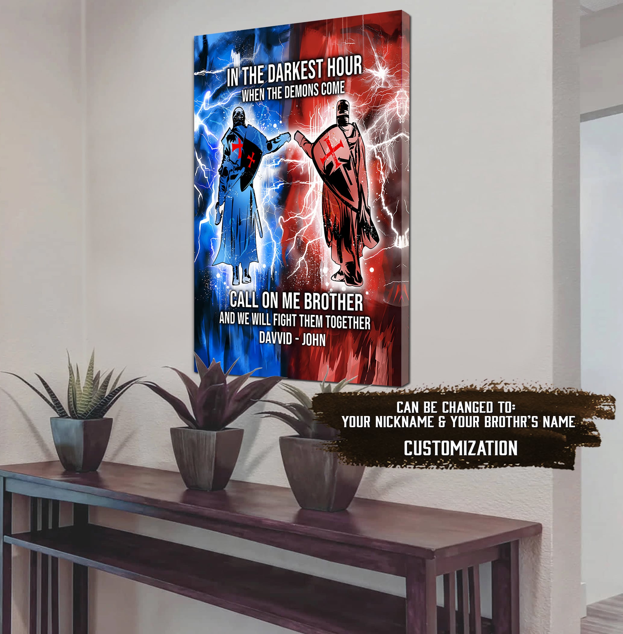 Spartan poster canvas- Be strong be brave be humble, It is not about better than someone else, It is about being better than you were the day before