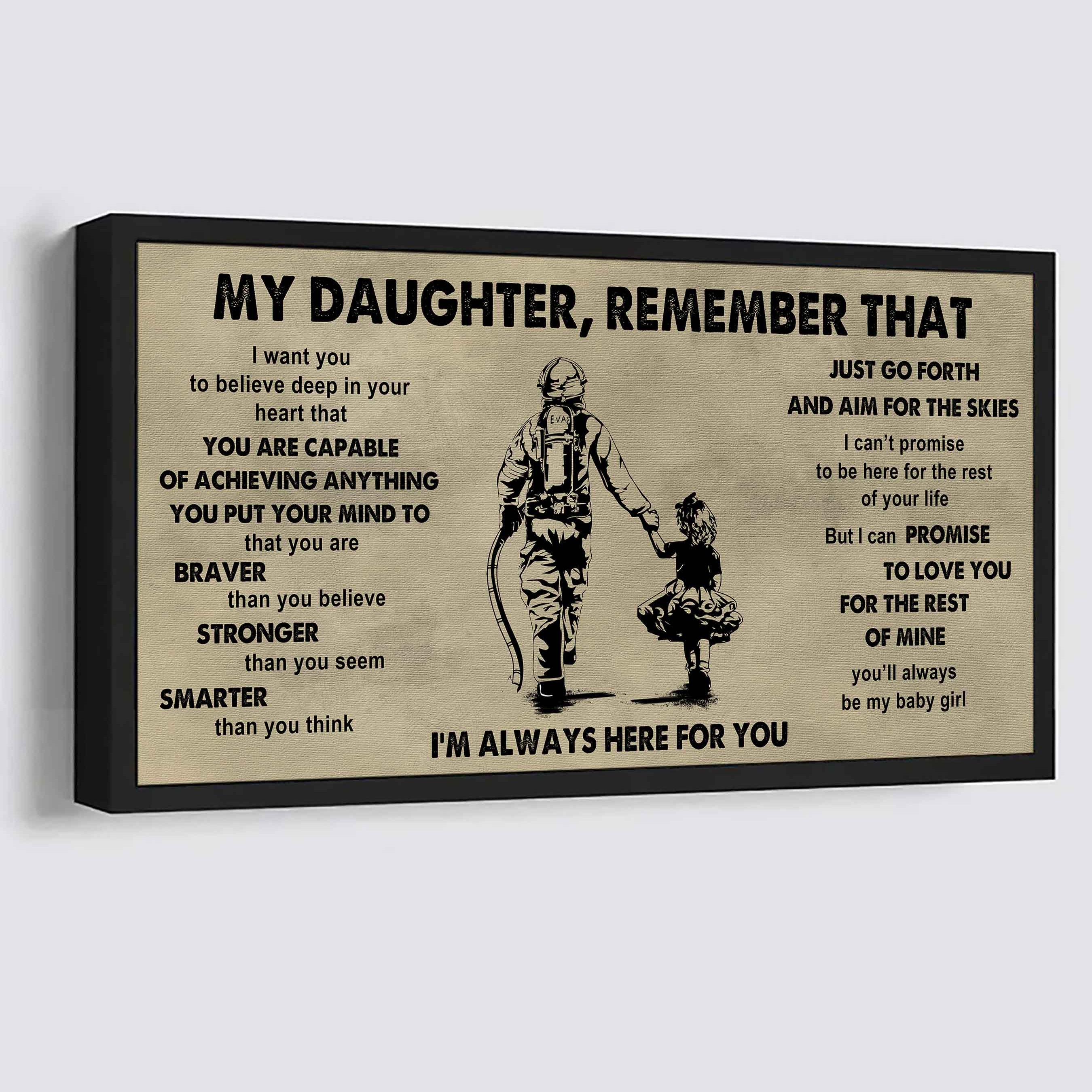 Soldier To My Daughter Remember That Just Go Forth And Aim For The Skies I'm Always Here For You