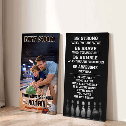 My Son Be Strong When You Are Weak Be Badass Everyday Set 2 Canvas Wall Art From Dad To Son