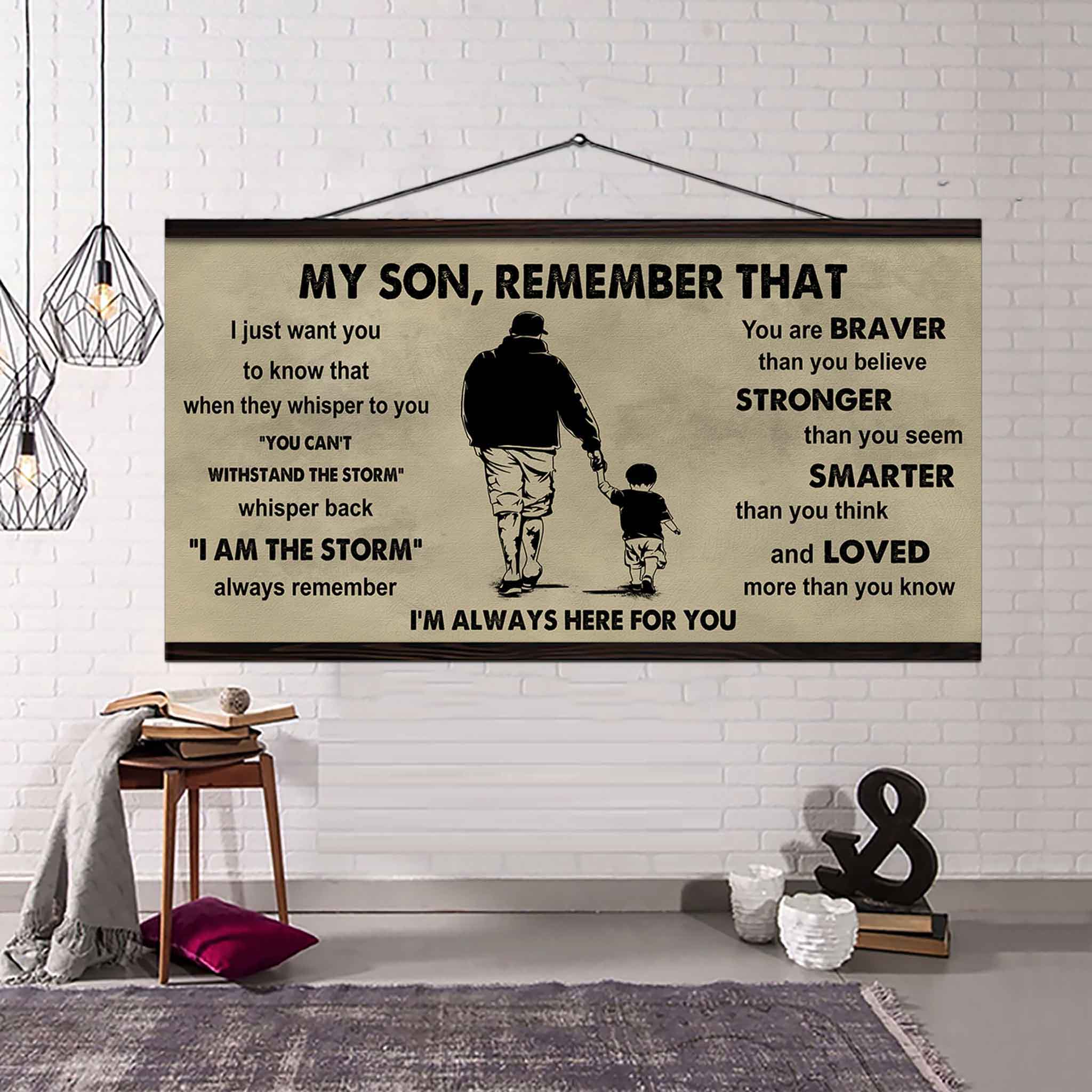 Soldier To My Daughter Remember That When They Whisper To You Whisper Back I'm The Storm I'm Always Here For You