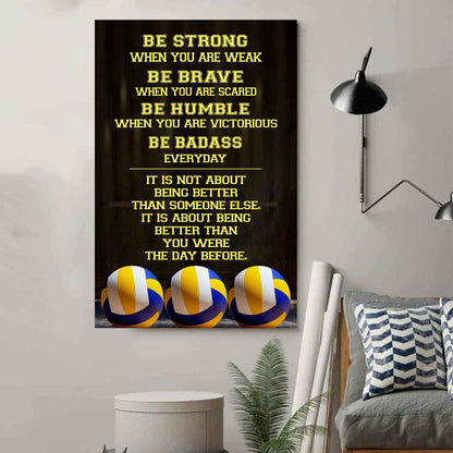 Basketball Be Strong Be Badass Every Day