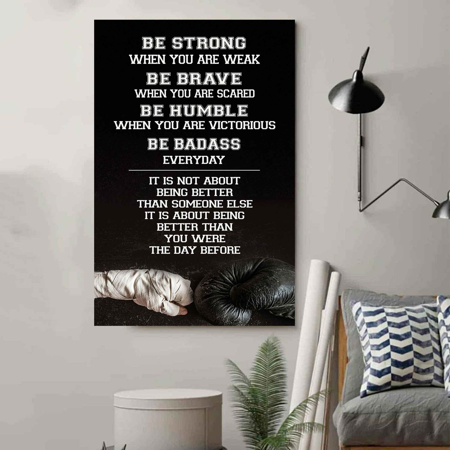 Basketball Be Strong Be Badass Every Day