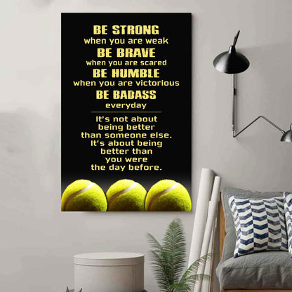 Basketball Be Strong Be Badass Every Day