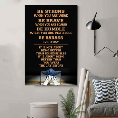 American football Be Strong Be Badass Every Day