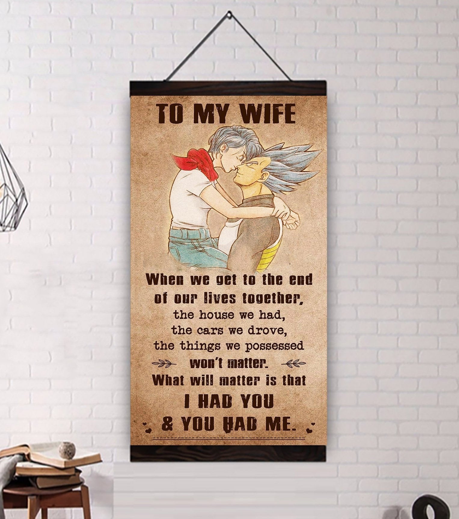 VGT-Valentine gifts-Husband to Wife-Vegeta-I wish I could turn back the clock