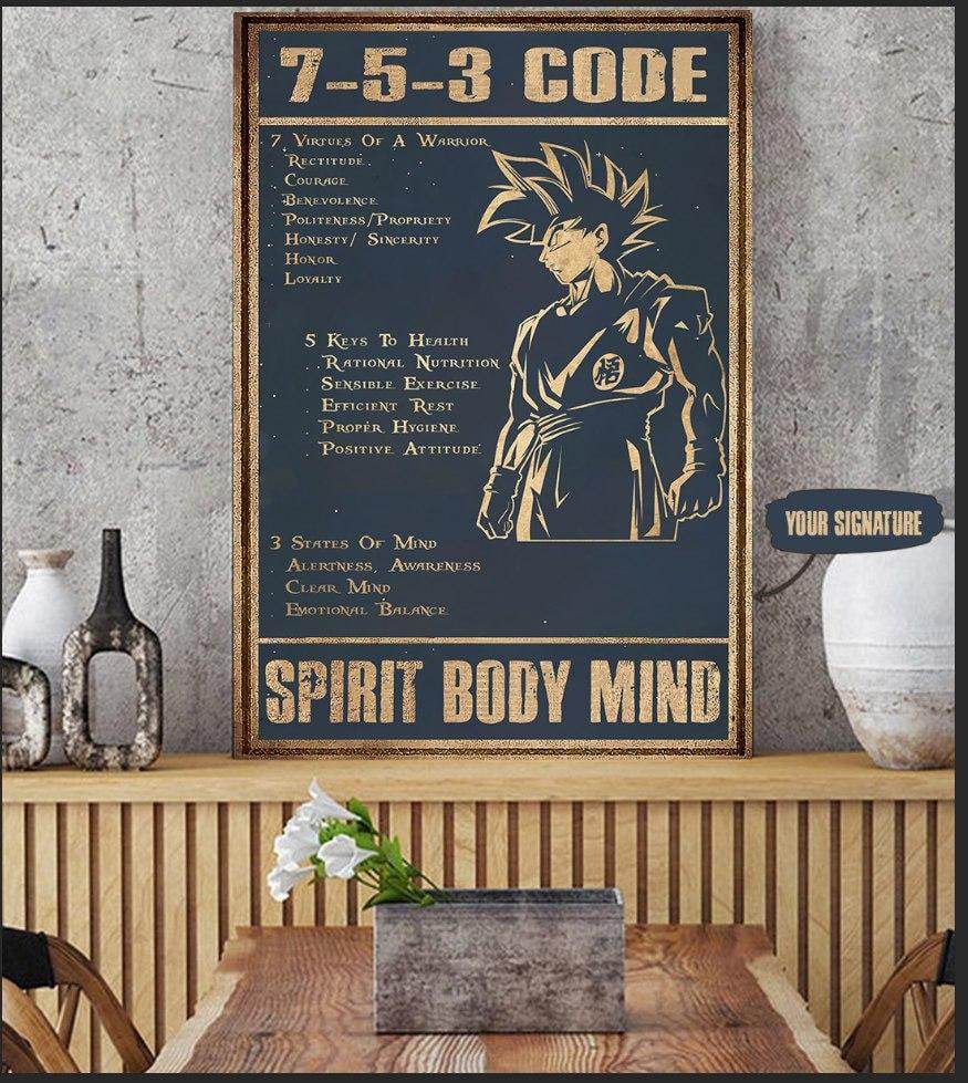 7 5 3 Code- Spirit body mind-DRB