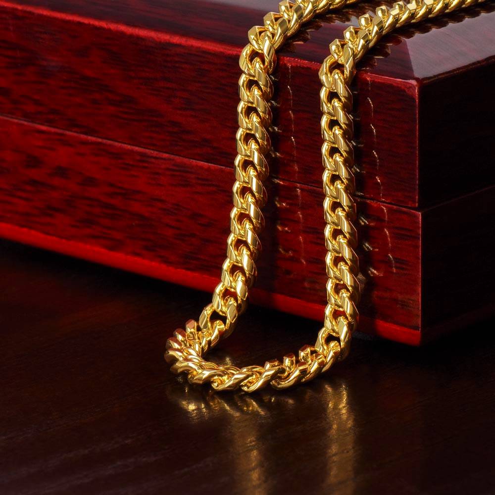 Cuban Link Chain Call On Me Brother And We Will Fight Them Together